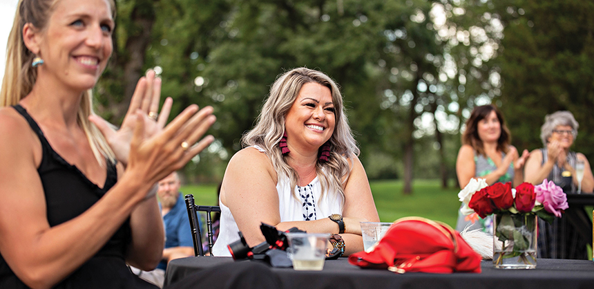 Outdoor events, held safely, can fill the desire for attendees to meet face to face. Photo Courtesy of Elizabeth Sherry