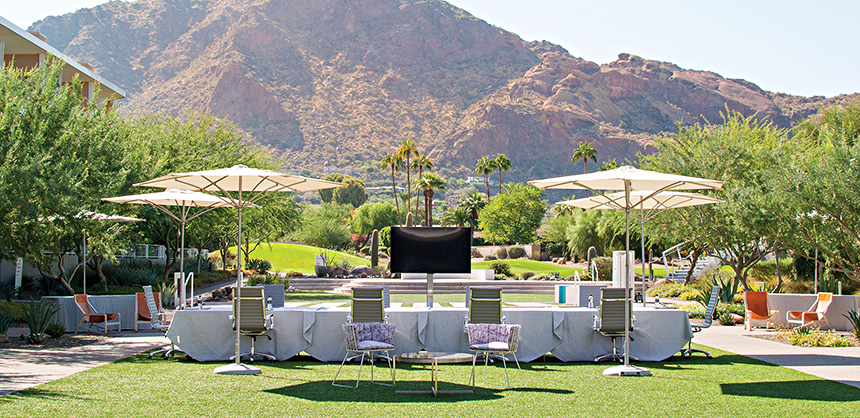 Planners suggest having several back-up plans in the event of bad weather. Moving indoors may not be an option during the pandemic. Photo Courtesy of Jesse Thompson