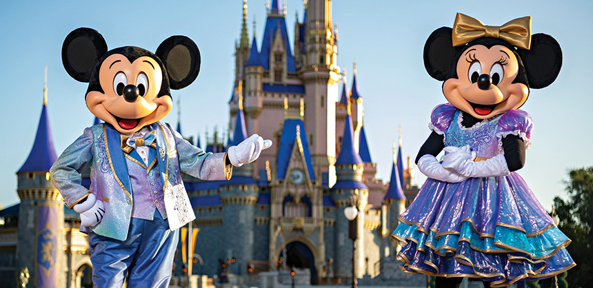 Walt Disney World Resort is one of the top theme park attractions in the world. Photo by Matt Stroshane
