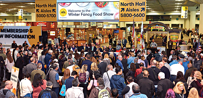 The Specialty Food Association’s Winter Fancy Food Show drew 30,000 industry professionals to the George R. Moscone Convention Center early last year.