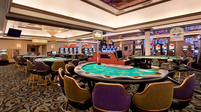 The casino floor at Sam's Town Shreveport.