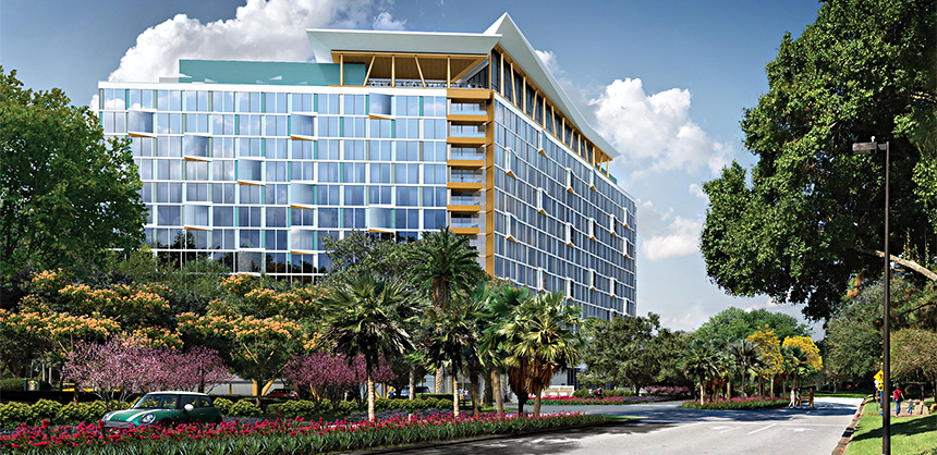 Swan Reserve — a 349-room tower adjacent to the Walt Disney World Swan & Dolphin Resort — is now open for booking.