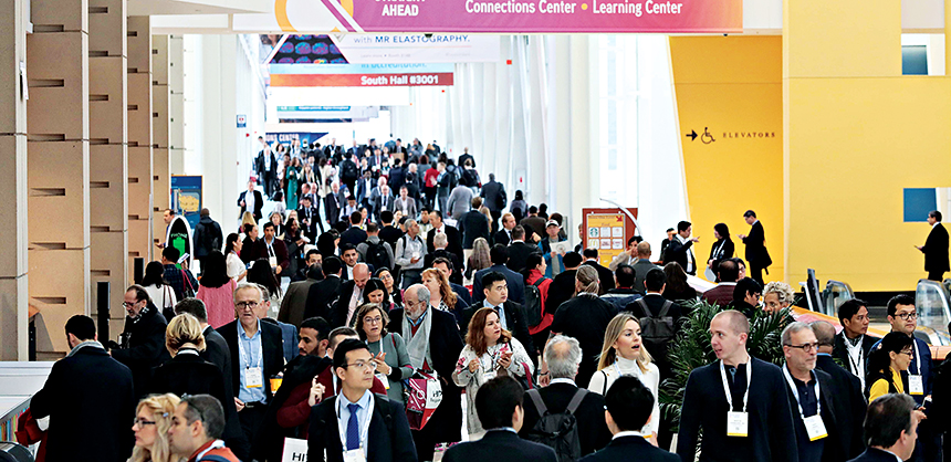 The annual RSNA Meeting and Scientific Assembly attracts nearly 25,000 attendees worldwide.