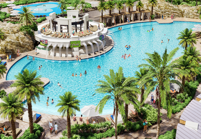 The Falls Pool at Orlando World Center Marriott