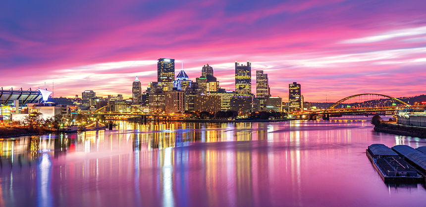 Pittsburgh boasts versatile, unique venues and plenty of outdoor activities.