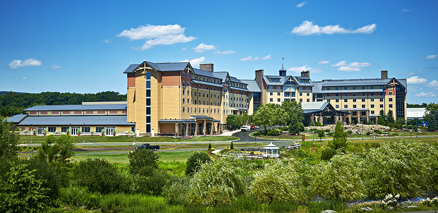 In addition to its Sports Illustrated magazine-recognized, 18-hole golf course, Mount Airy Casino Resort offers gaming and much more. Photo by Josiah Lewis.
