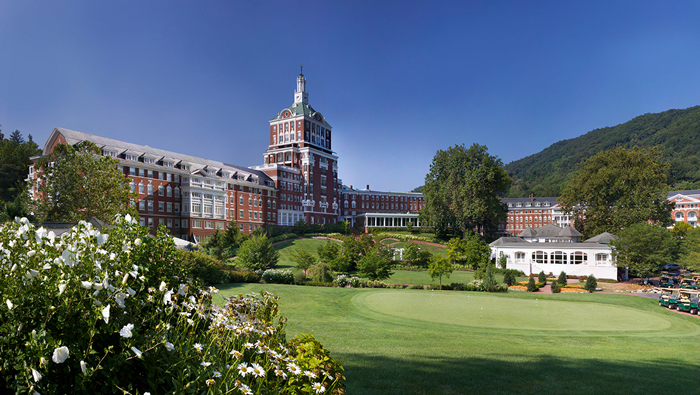 The Omni Homestead Resort in Hot Springs, VA.