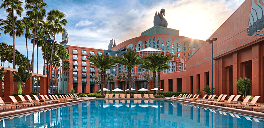 Walt Disney World Swan and Dolphin Resort offers more than 300,000 sf of meeting space.