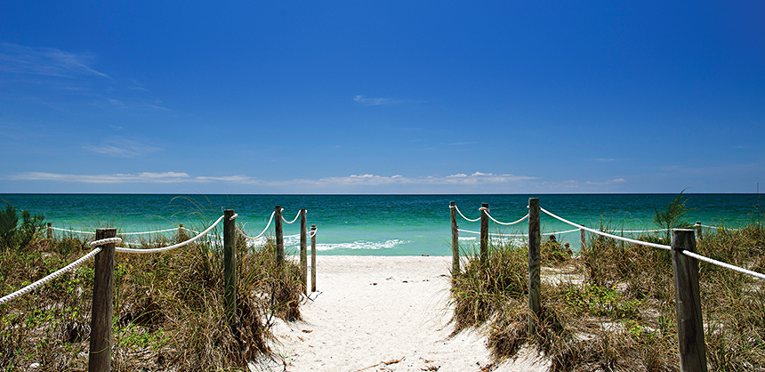 Captiva Island offers beautiful, white-sand beaches on Florida’s Gulf Coast.  Photo By Brian Tietz