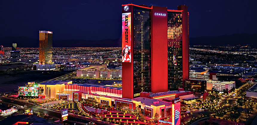 The $4.3 billion Resorts World complex opened earlier this year, and offers 250,000 sf of meeting space.