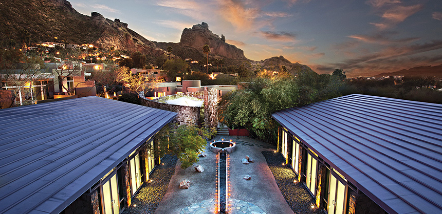 Sanctuary Camelback Mountain Resort’s Sanctuary Spa has a Watsu immersion pool and more.
