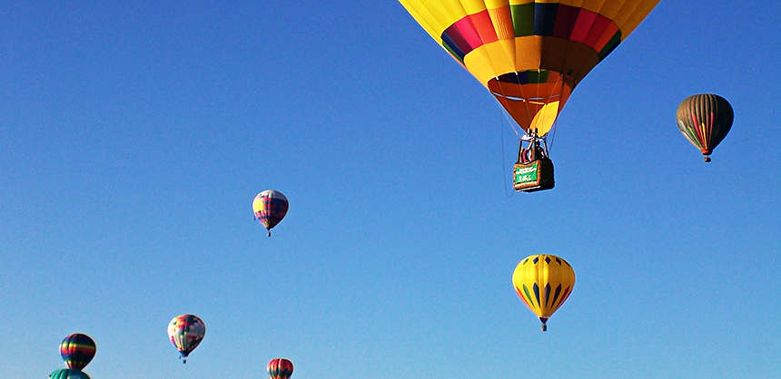 Attendees in Colorado Springs can enjoy many experiences, including a hot-air balloon ride.