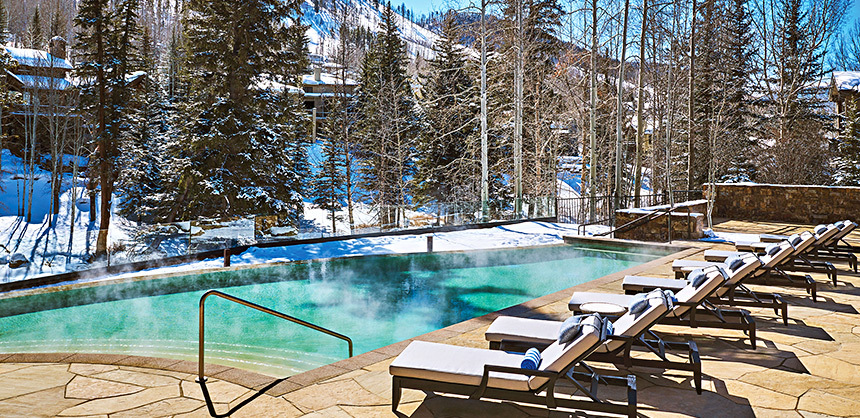 Grand Hyatt Vail offers heated pools and a total of 40,000 sf of meetings and events space.