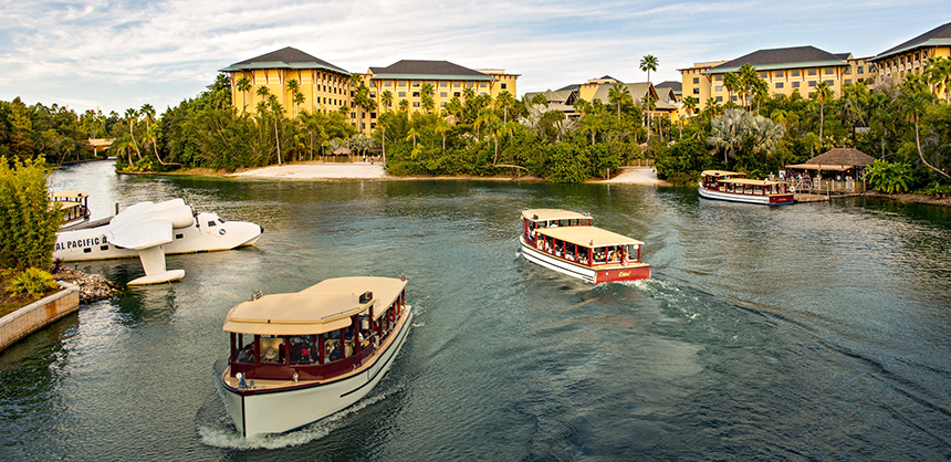 The 1,000-room Loews Royal Pacific Resort, pictured, is directly connected to the meeting facilities at Loews Sapphire Falls Resort, which creates the Loews Meeting Complex at Universal Orlando. The complex offers 247,000 sf of combined meetings and events space. Photo courtesy Universal Orlando Resort ©2021