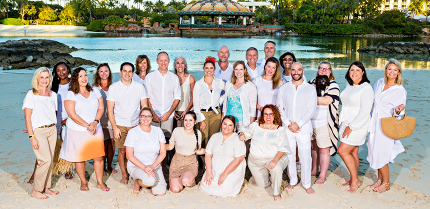 Liz Lathan, CMP, CMO of Haute Companies, held a corporate meeting earlier this year at Atlantis, Paradise Island, and appreciated the many activities.  Courtesy of Haute Companies