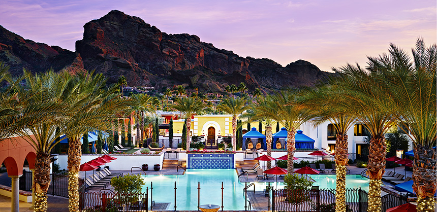 Omni Scottsdale Resort & Spa at Montelucia offered ample indoor and outdoor meetings and events space for The Opal Group’s recent event with 400 attendees, says Jamie Pepper, SVP of meetings and coordination.