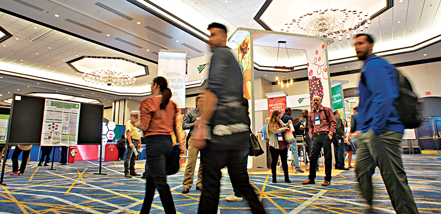 Attendees at a recent event in Jacksonville move about one of the city’s convention facilities. Photo courtesy of Visit Jacksonville