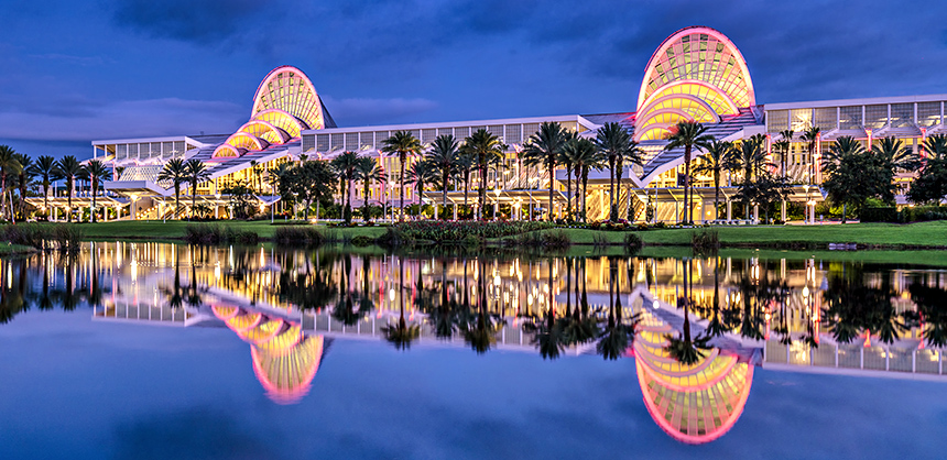 The Orange County Convention Center offers 2.1 million sf of exhibition space. There are 7,600 hotel rooms within 1 mile, more than 75 restaurants and more than 100 entertainment experiences within a 2-mile radius.