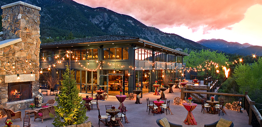 The Broadmoor offers more than 315,000 sf of flexible indoor and outdoor meeting and event space. Photo by Kevin Syms / Courtesy of the Broadmoor