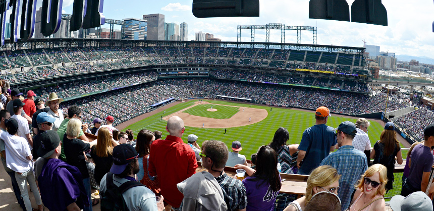Meeting attendees in Denver can visit Coors Field and take in a Colorado Rockies Major League Baseball game. Courtesy of Coors Field
