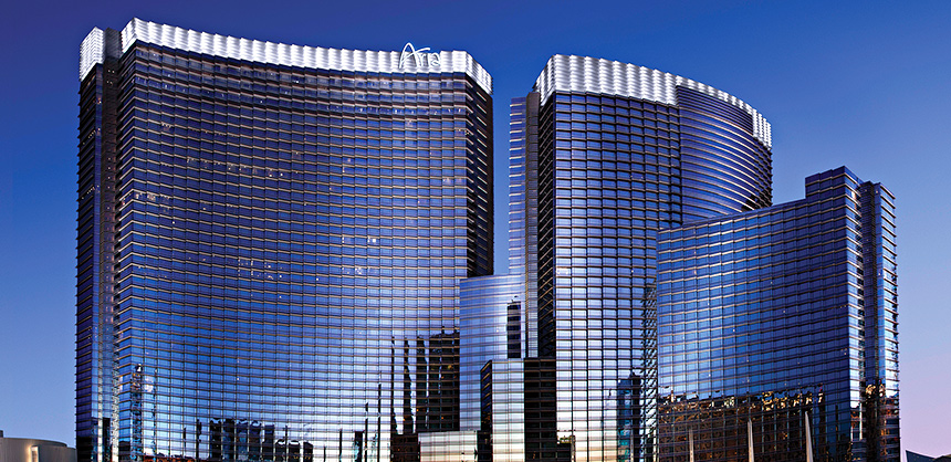 ARIA Resort & Casino offers 500,000 sf of versatile meeting and event space. Courtesy of MGM