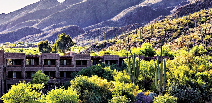 The view from Loews Ventana Canyon Resort. Courtesy Photo