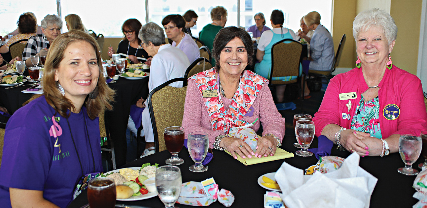 Lottie Roy, Conference Chair and President Elect of Alpha Delta Kappa, Gulf Region, says her group enjoyed Southbank Hotel at Jacksonville Riverwalk’s renovated spaces. Courtesy of Lottie Roy