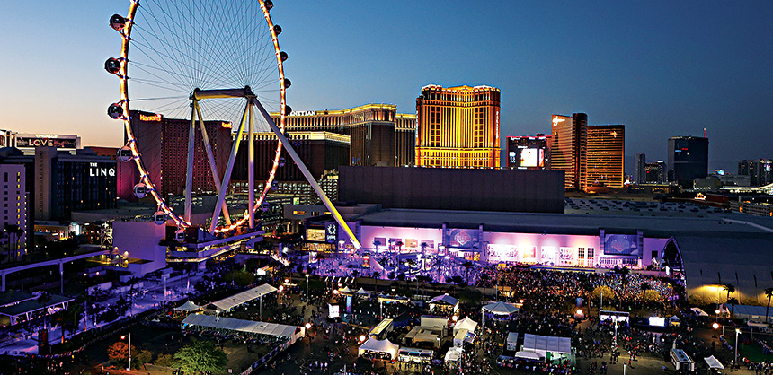 Las Vegas offers more than 150,000 hotel rooms and 14 million sf of exhibit and meeting space, giving planners and attendees ample choice to accommodate any type of event. Photo by Ronda Churchill for R&R Partners/LVCVA