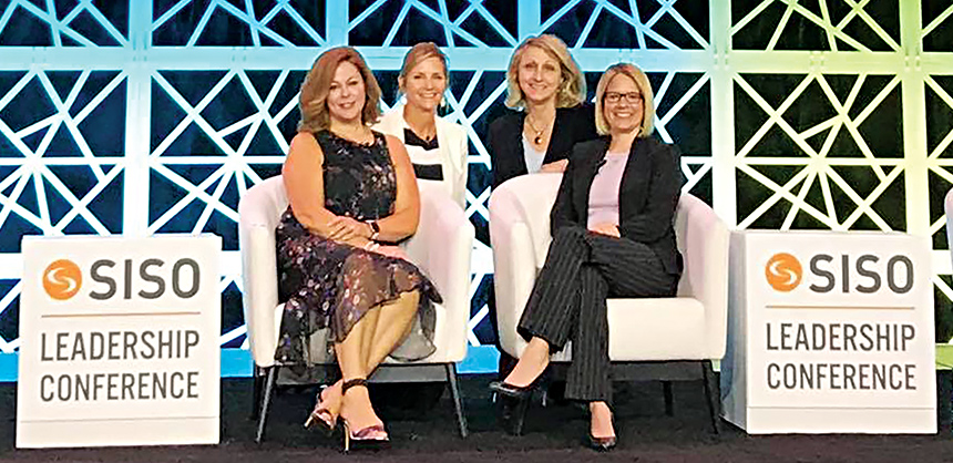Martha Donato, founder and president of MAD Event Management, far left, says a creative approach to meeting budgets can keep costs down. Courtesy of Martha Donato