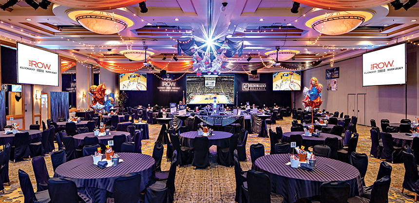 THE ROW in Reno features the Eldorado Resort Casino, Circus Circus Reno and Silver Legacy Resort Casino. Courtesy Photo