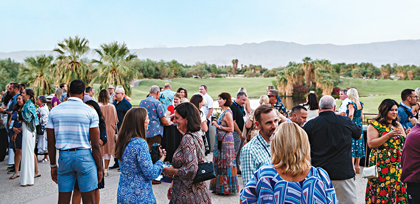 The Greater Palm Springs area — which includes Palm Springs, Desert Hot Springs, Cathedral City, Rancho Mirage, Palm Desert, Indian Wells, La Quinta, Indio and Coachella — has remained popular among groups. Photo by E. Spencer Toy / Courtesy of Carolina Viazcan