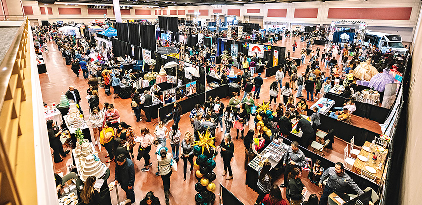 Downtown El Paso is now home to over 1,200 new hotel rooms within walking distance of the convention center (pictured). Courtesy of Destination El Paso