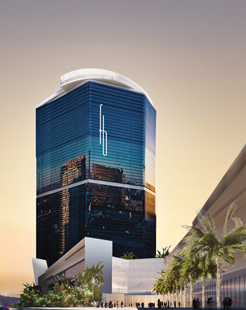 The Fontainebleau Las Vegas will open near the Las Vegas Convention Center campus by year-end. Courtesy Photo