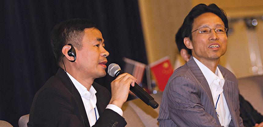 Providing headphones that translate into your attendees’ native language is important for effective communication. Courtesy of Nikki Yep