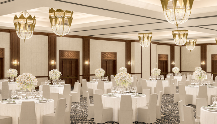 A rendering of the renovated meeting space at Omni Scottsdale Resort & Spa at Montelucia.