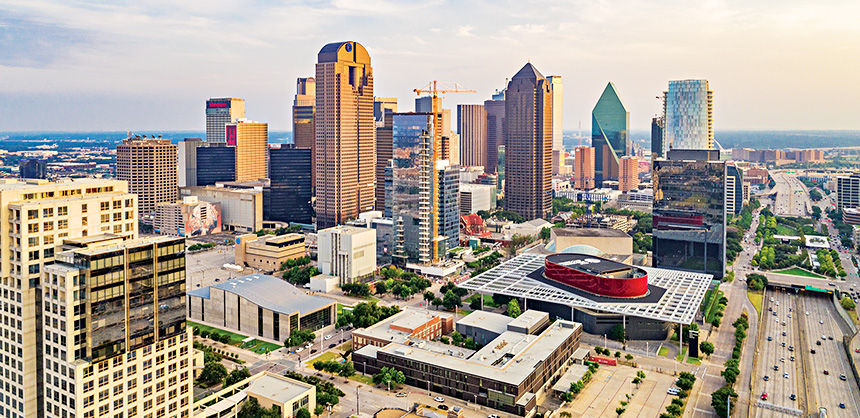 Dallas offers plenty of hotels and resorts that cater to meetings, as well as more than 20 entertainment districts offering attendees plenty to do and see. Joseph Haubert / Visit Dallas