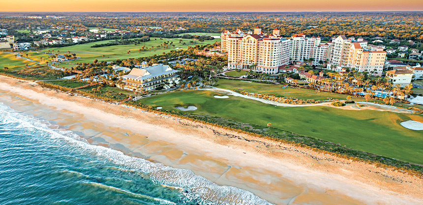 Hammock Beach Golf Resort & Spa has a total of 50,000 sf of meeting space. Courtesy Photo