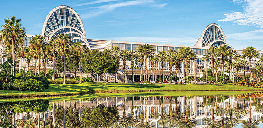 The Orange County Convention Center. Courtesy of Visit Orlando