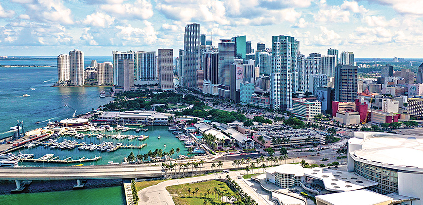 Downtown Miami. Courtesy of GMCVB