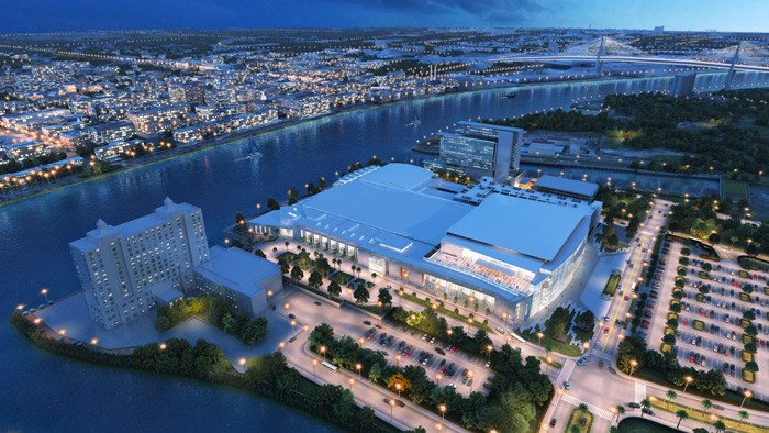 Savannah Convention Center Rendering. Courtesy Photo.