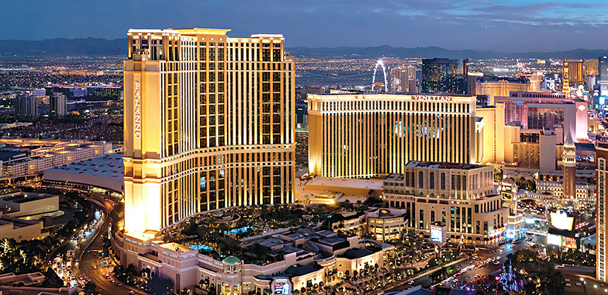 The Venetian Resort Las Vegas offers not only a plethora of meeting space but world class restaurants, gaming, shopping and entertainment, and access to the futuristic Sphere complete with state-of-the-art theater and robots. Photo by Thomas Hart Shelby / Courtesy of The Venetian Resort Las Vegas