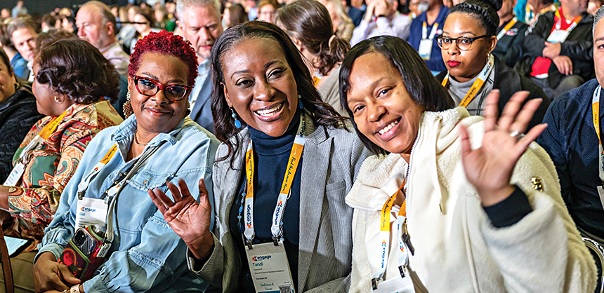 Having a CAE certification not only gives planners clout, but also the know-how when it comes to handling tough situations. The designation is designed to elevate professional standards, enhance individual performance and choose those who demonstrate knowledge essential to the practice of association management. Pictured: Attendees at the 2024 Texas Association of School Business Officials Engage Conference. Photo Courtesy of Tracy Ginsburg