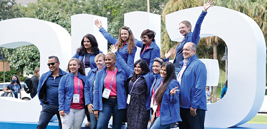 Grace Hopper Celebration elevates its brand by crafting a great social media moment. Courtesy of Brent Turner