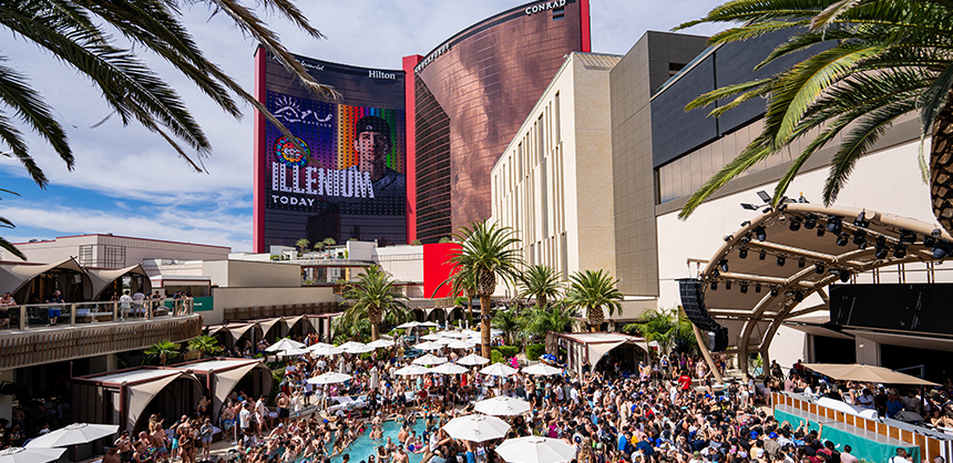 Resorts World Las Vegas continues to wow attendees. Photo courtesy of Resorts World