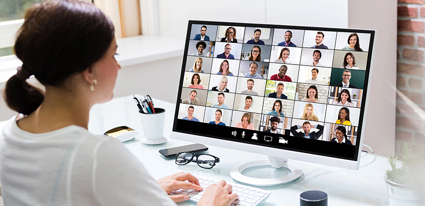 During the pandemic, Zoom meetings became all the rage.  Today, adding a virtual element to live meetings helps to capture a larger audience. Credit: DepositPhotos.com