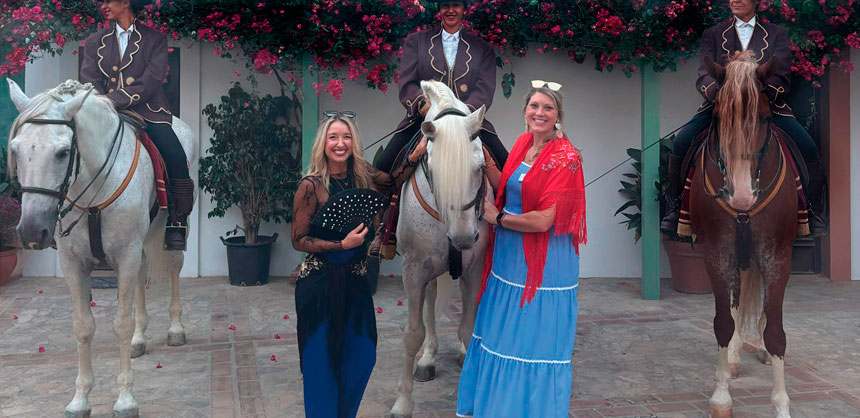 The importance of working with CVBs and DMCs is even more essential when working in another state or overseas, such as this CADENCE event in Marbella, Spain