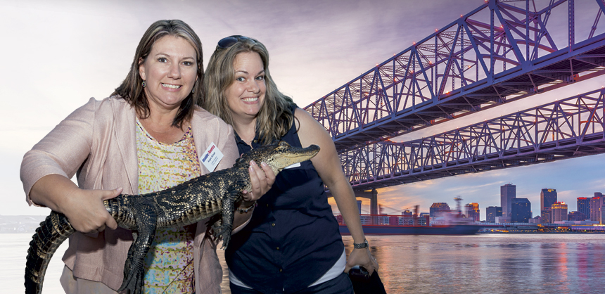 From going on a boat ride on the Mississippi River to taking a swamp tour, there are plenty of fun offsite trips for attendees to enjoy in Louisiana. Photo courtesy of BBC Events