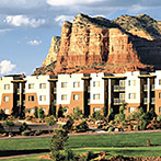 Sedona Doubletree ResortView from Sedona Golf Resort#18 green