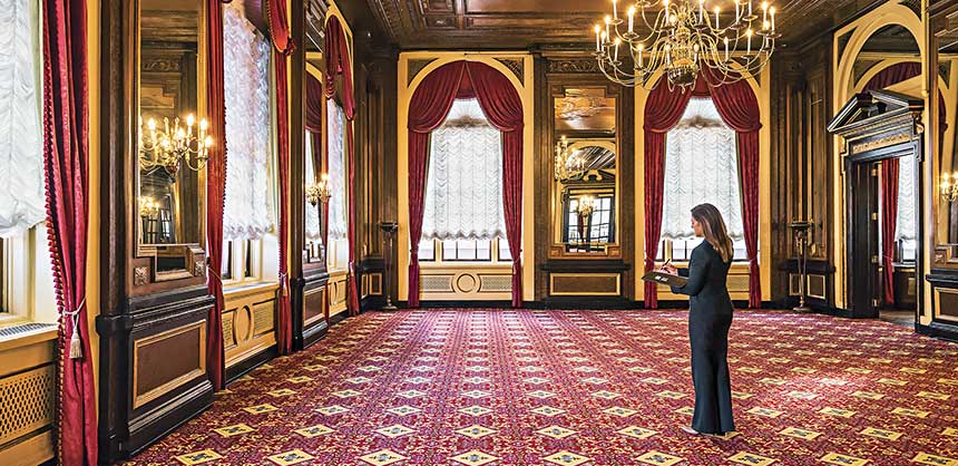 The Fairmont Copley Plaza, which opened in 1912, has hosted nearly every U.S. president since Taft. Credit: The Fairmont Copley Plaza