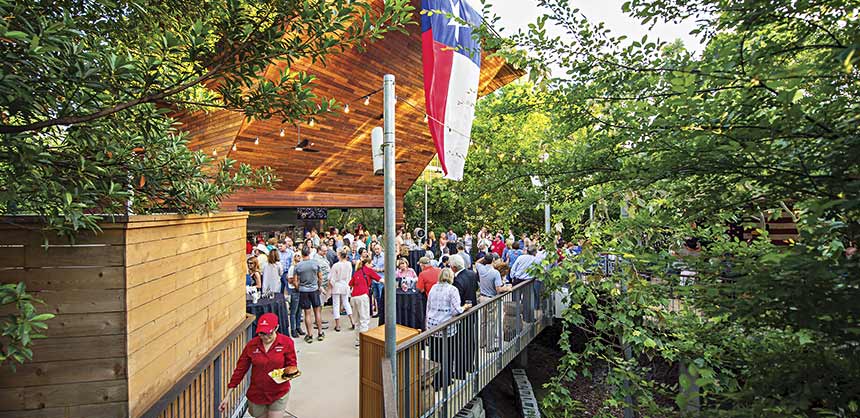 An Arbor Grill event at The Houstonian Hotel, Club & Spa.